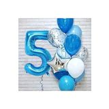 Bkmc Mavi Yaş Balon Doğum Günü Parti Süsü bmcNM848