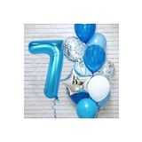Bkmc Mavi Yaş Balon Doğum Günü Parti Süsü bmcNM849