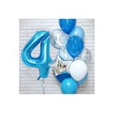 Bkmc Mavi Yaş Balon Doğum Günü Parti Süsü bmcNM850
