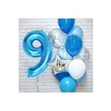 Bkmc Mavi Yaş Balon Doğum Günü Parti Süsü bmcNM852