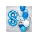 Bkmc Mavi Yaş Balon Doğum Günü Parti Süsü bmcNM853