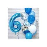 Bkmc Mavi Yaş Balon Doğum Günü Parti Süsü bmcNM854