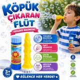 Bkmc Party ⭐⭐⭐⭐⭐köpük Çıkaran Flüt 2'li Set Baloncuk Oyuncağı Bubble Flute Köpük Oyuncağı Çocuk Parti Hediyeliği