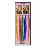 BKMC PARTY Renkli Saç Simi Seti (5’li) – Hair Tinsel Parlak Saç Aksesuarı