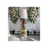 Bkmc Pvc Sütün 90 Cm Silindir Doğum Günü Pasta Standı