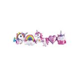 Bkmc Unicorn Temalı Konsept Folyo Balon karışık renk bmcNM179