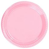 Bkr Tabak Plastik Pembe 22 cm 50 Adet