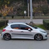 BKS Peugeot 207 Yan Marşpiyel (Plastik)