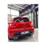 bkstuningshop Renault Clio 4 Egzoz Görünümlü Difüzör (PLASTİK)