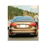 bkstuningshop Volkswagen Jetta Makyajsız 2009-2014 Egzoz Görünüm Difüzör (PLASTİK)