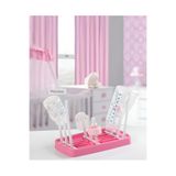 bk&tk design Biberon Kurutucu Pembe Katlanır