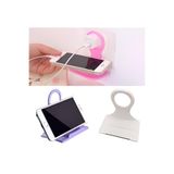 bk&tk design Şarj Priz Askılık Telefon Tutucu ve Video İzleme Standı - Tablet Telefon Standı