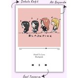 Bküp Tasarım Blackpink Motto Kartı Kartpostal