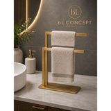 Bl Concept Tezgah Üstü Kağıt Havluluk Metal Malzeme ile Gold Renkli Modern Banyo Aksesuarı