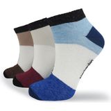 Black Arden Socks 3 Çift Spor Erkek Patik Çorap - 40 - 44 - Karışık