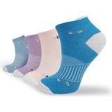 Black Arden Socks 4 Çift Spor Desenli Spor Bayan Patik Çorap - 36 - 40 - Karışık