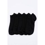 Black Arden Socks 5 Çift Siyah Erkek Kısa Çorap 40-44 Numara BT-0522 - 40 - 44 - Renkli