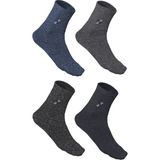 Black Arden Socks Ggn2 12 Li 4 Renkli 40-44 Numara Uzun Erkek Çorap - 40 - 44 - Standart