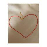 Black Beads Accessory Ezme Bit Boncuk Kırmızı Choker Kolye
