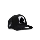 Black Börk V1 Trucker Panter - 1Bs Kod Logolu Unisex Siyah Şapka (Cap)