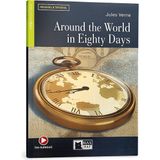 Black Cat Yayınları Around The World In Eighty Days Ingilizce Hikaye Kitabı B1.1 Step Two | Jules Verne | Reading & Training Black Cat