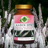 Black Cohosh (Kadın Otu) Toz Ekstresi 100 gr. Cam Kavanoz