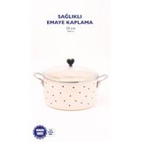 Black Cupid Emaye Fritöz/Kızartma Tenceresi