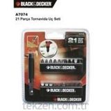 Black & Decker A7074 21 Parça Matkap Uç Seti