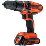 Black & Decker BDCHD18BAFC 18V/1.5AH Li-ion 80 Parça Delme Akülü Vidalama Makinesi