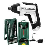Black Decker BLACK&DECKER Şarjlı Tornavida Seti 3.6 V + Bosch X-Line 15 Parça Vidalama Seti