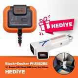 Black & Decker BXA21USB 6V/12V 72A Akıllı Akü Şarj ve Akü Bakım Cihazı