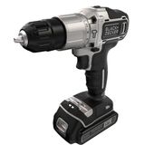 Black & Decker Silver Series BDCHD18SC2K-QW 18V 1.5Ah Çift Bataryalı Darbeli Matkap + ACC (2x18V 1,5Ah Batarya, 10 adet matkap ucu + 10 adet dübel and +10 adet vida, Şarj Aleti) Kitbox