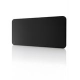 Black Deer 8 Farklı Model Dikişli Kenar 90X40 cm Dijital Oyuncu Gaming Mouse Pad - Siyah - Gri