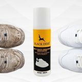 Black Deer Ayakkabı - Deri ve Kumaş Boyası Sneaker Beyaz Ayakkabı Temizleyici 75 ML