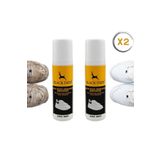 Black Deer Beyaz Ayakkabı Deri ve Kumaş Boyası,Sneaker Beyaz Ayakkabı Temizleyici,2 Adet 75 ml