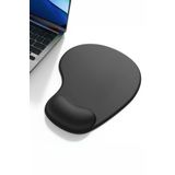 BLACK DEER Ergopad Bilek Destekli Ergonomik Kaymaz Taban Mouse Pad , Masa Pedi Siyah
