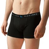 Black Deer Exclusive 3 Adet Erkek Pamuklu Esnek Boxer Siyah XL