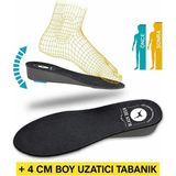 Black Deer Extender 4 cm Siyah Boy Uzatıcı Tabanlık Boy Uzatan Tabanlık