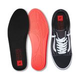 Black Deer Hyper Boost Technology X45 Soft Comfort Siyah-Kırmızı Rahat Topuk Dikeni Günlük Kullanım ve İş Hayatı Spor Fitness Yürüyüş Koşu Erkek ve Kadın Ergonomik İç Tabanlık (37, Siyah-Kırmızı)
