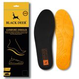 Black Deer Hyper Boost X30 Soft Comfort Siyah-Turuncu Ortopedik Tabanlık