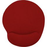 Black Deer Kırmızı Ergonomik Bilek Destekli Kauçuk Kaymaz Taban Mouse Pad Yumuşak ve Rahat Kullanım