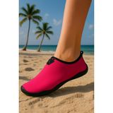 Black Deer Lab Pembe Plaj ve Deniz Ayakkabısı Kaydırmaz Taban ile Hafif ve Rahat Kullanım - 40