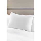 Black Deer Visco Yastık Memory Foam Boyun Yastığı Hafızalı Ortopedik Yastık 60X40X15 cm - 60 x 40 x 15 cm - Beyaz