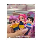 BLACK DİAMOND PLUSH TOY KPOP 3’lü Set Sonny ANGEL ( Rumi + Mira + Zoey )