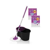 Black Editlon Otomatik Temizlik Seti Ve 4'lü Yedek Mop