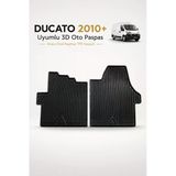 Black Gold Ducato 2010+ 3D Oto Paspas Araca Özel Kaymaz Tpe Kauçuk Paspas