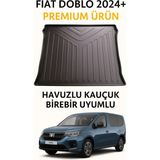 Black Gold Fiat Doblo 2024+ 3D Bagaj Havuzu Premium - Siyah
