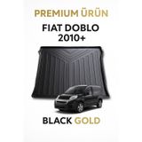 Black Gold Fiat Doblo Bagaj Havuzu 2010-2022 Uyumlu 3D Premium
