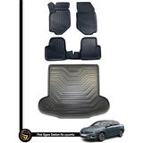 Black Gold Fiat Egea 3D Havuzlu Paspas Sedan + Bagaj Havuzu Ikili Set - Siyah