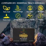 Black Gold Pure Shilajit Resin 10 G. 94.5% Fulvic Acid – 500Mg, 20 Servings